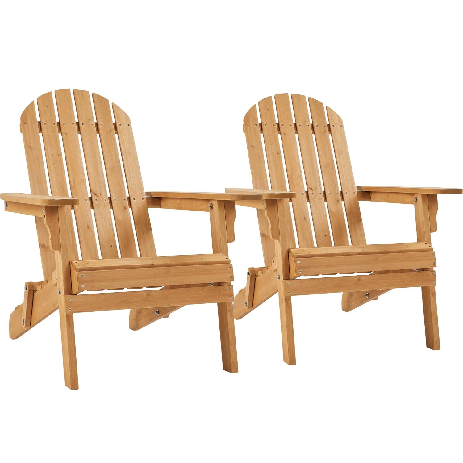 Outdoor Furniture With Fire Pit - Folding Adirondack Chair Set of 2