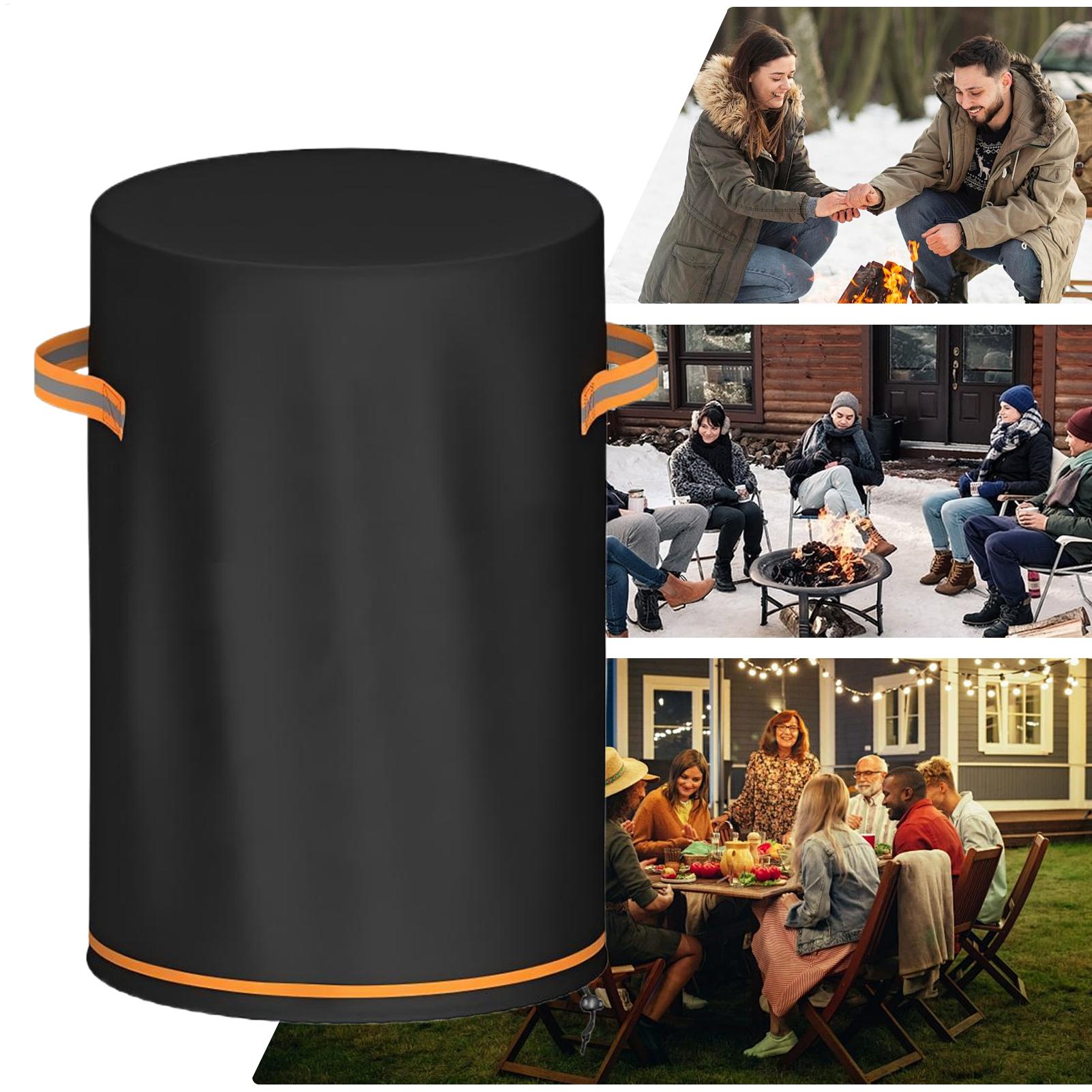 Outdoor Furniture With Fire Pit - Fire Pit Column Cover Heavy Duty