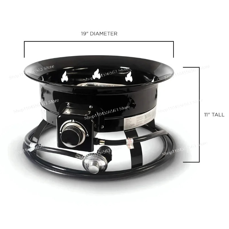 Portable Propane Fire Pit 58,0 - Outdoor Furniture With Fire Pit review and price